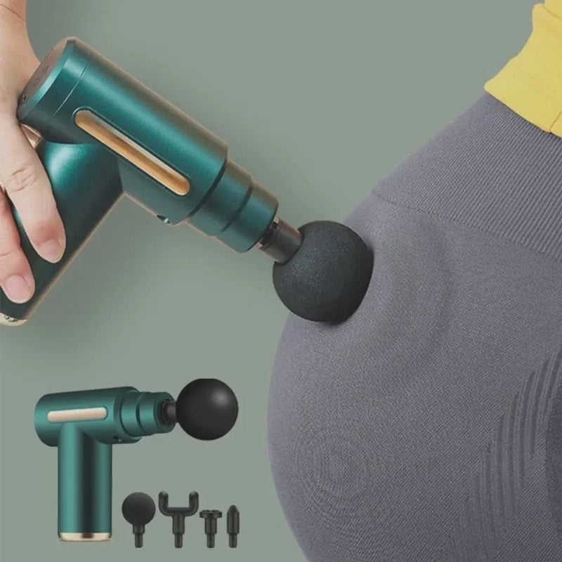 Massageador Elétrico Mini Profissional – Alívio e Bem-Estar em Qualquer Lugar