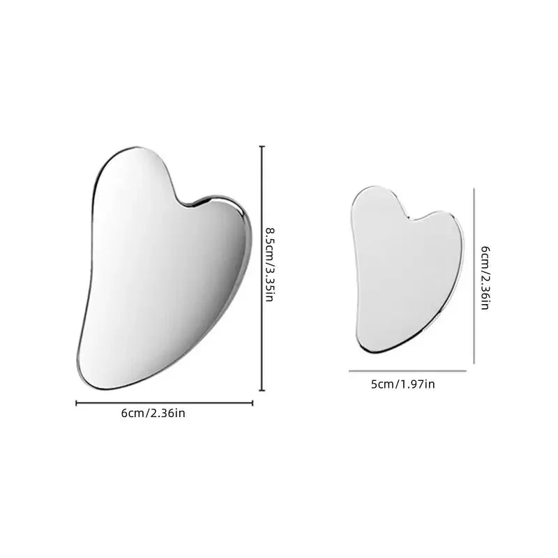 Gua Sha de Aço Inox – Beleza e Relaxamento em Suas Mãos
