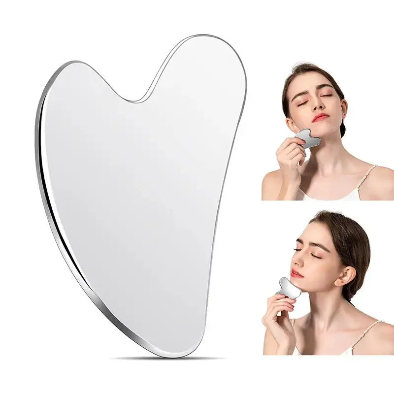Gua Sha de Aço Inox – Beleza e Relaxamento em Suas Mãos