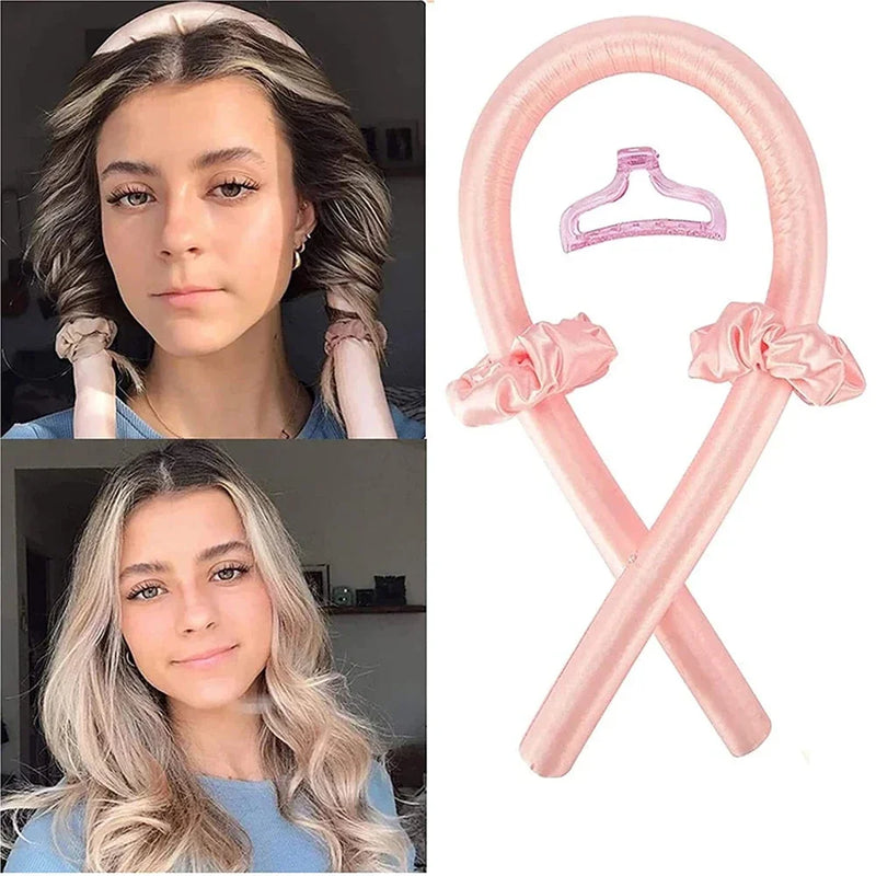 Tiara Modeladora Sem Calor – Cachos Naturais Durante o Sono